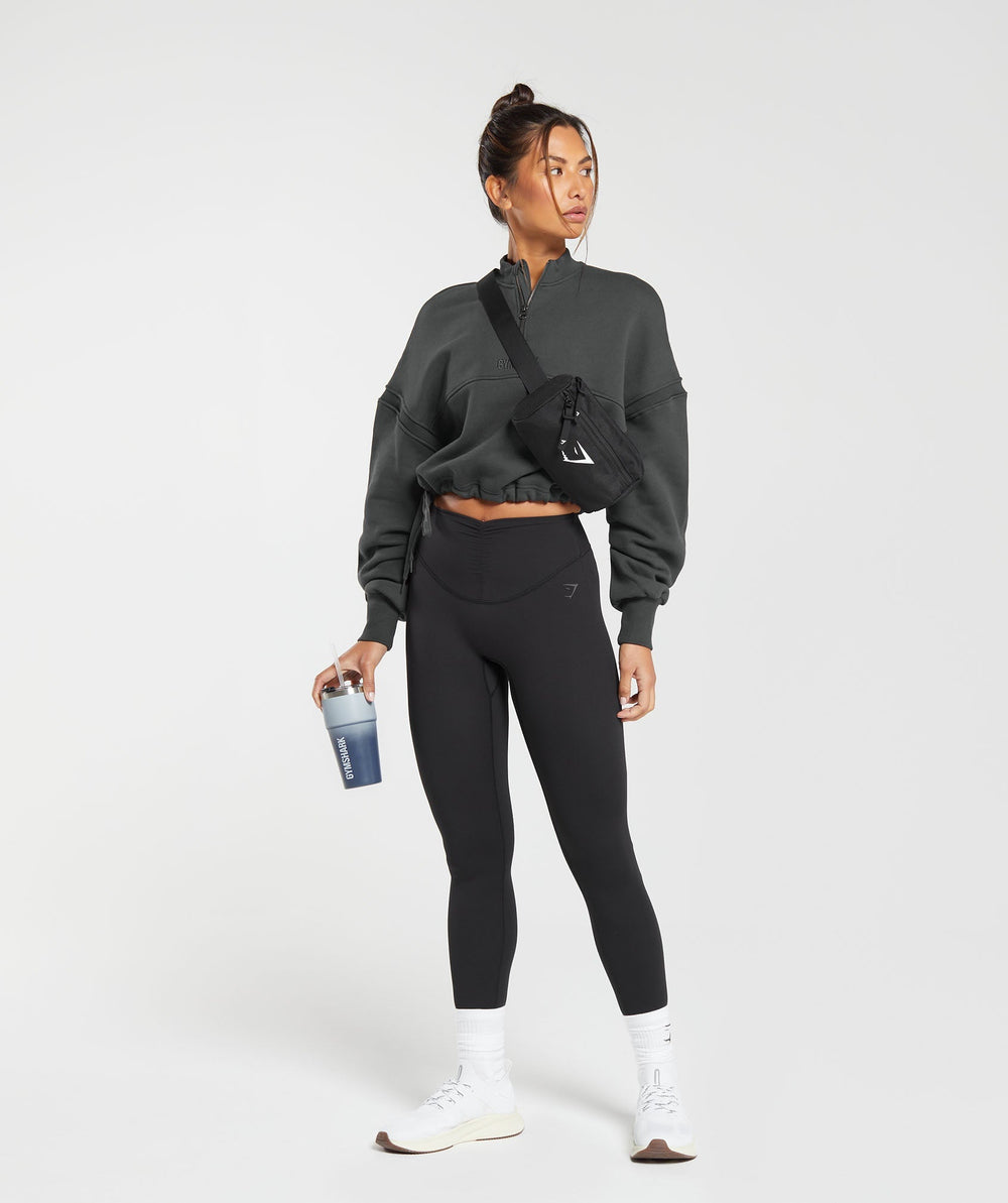 Heavyweight Loopback Sweat Pullover Asphalt Grey