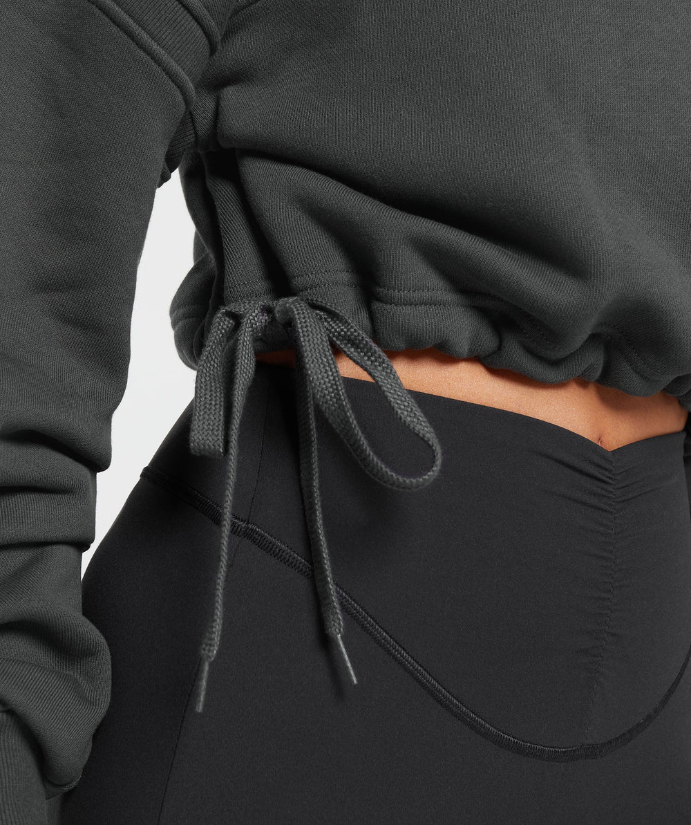 Heavyweight Loopback Sweat Pullover Asphalt Grey