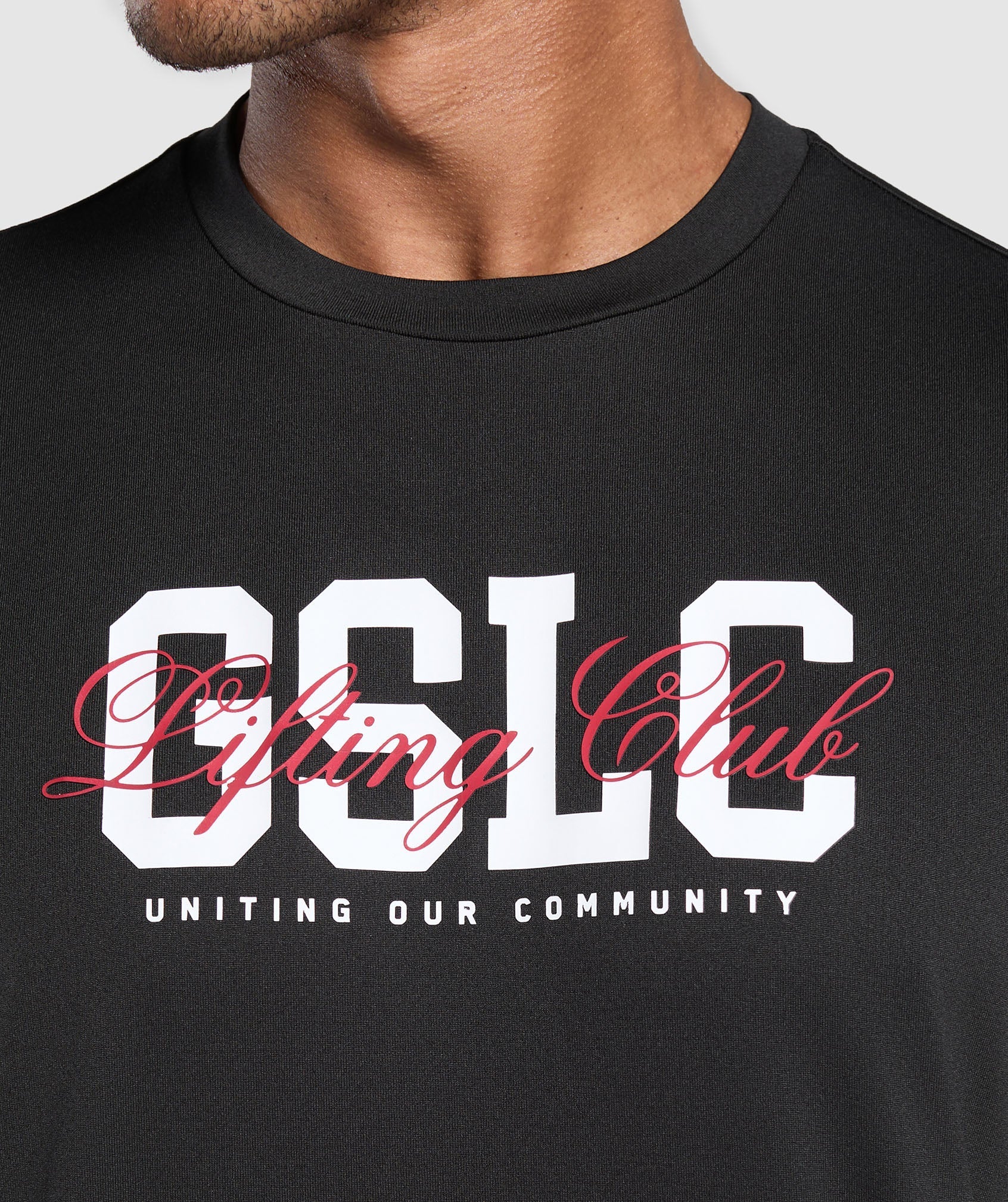 Script Graphic T-Shirt Black