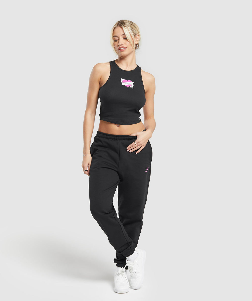 Tattoo Joggers Black