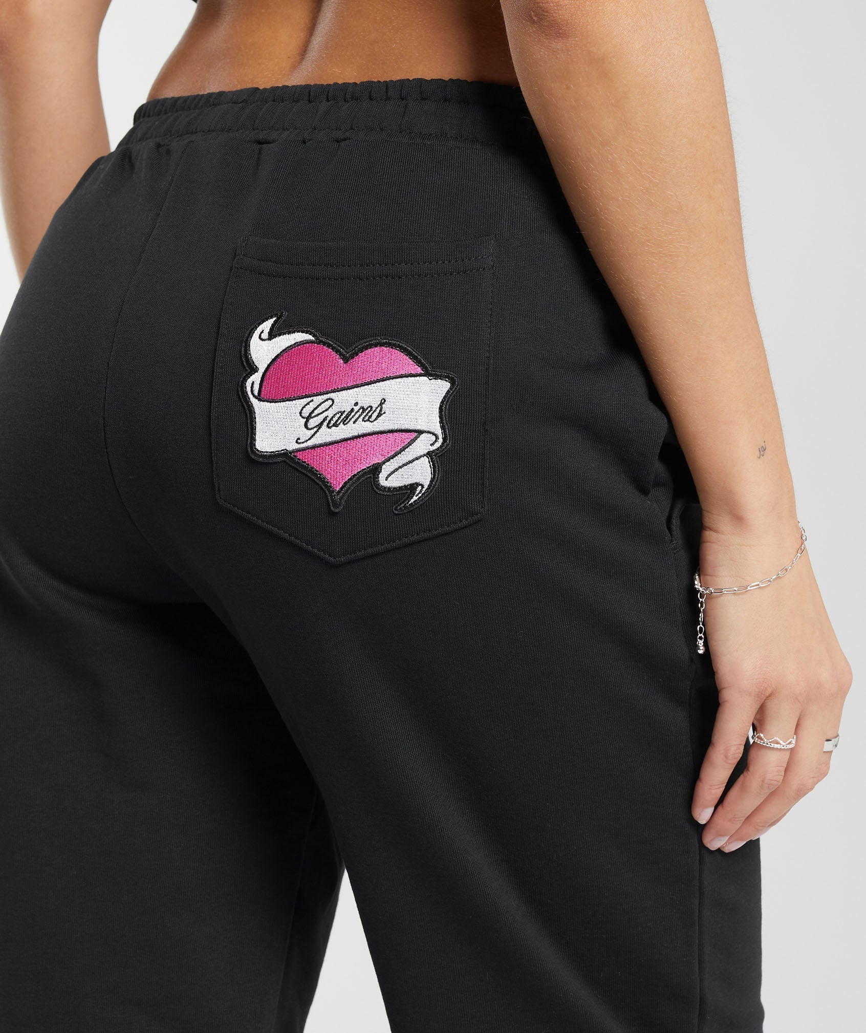Tattoo Joggers Black