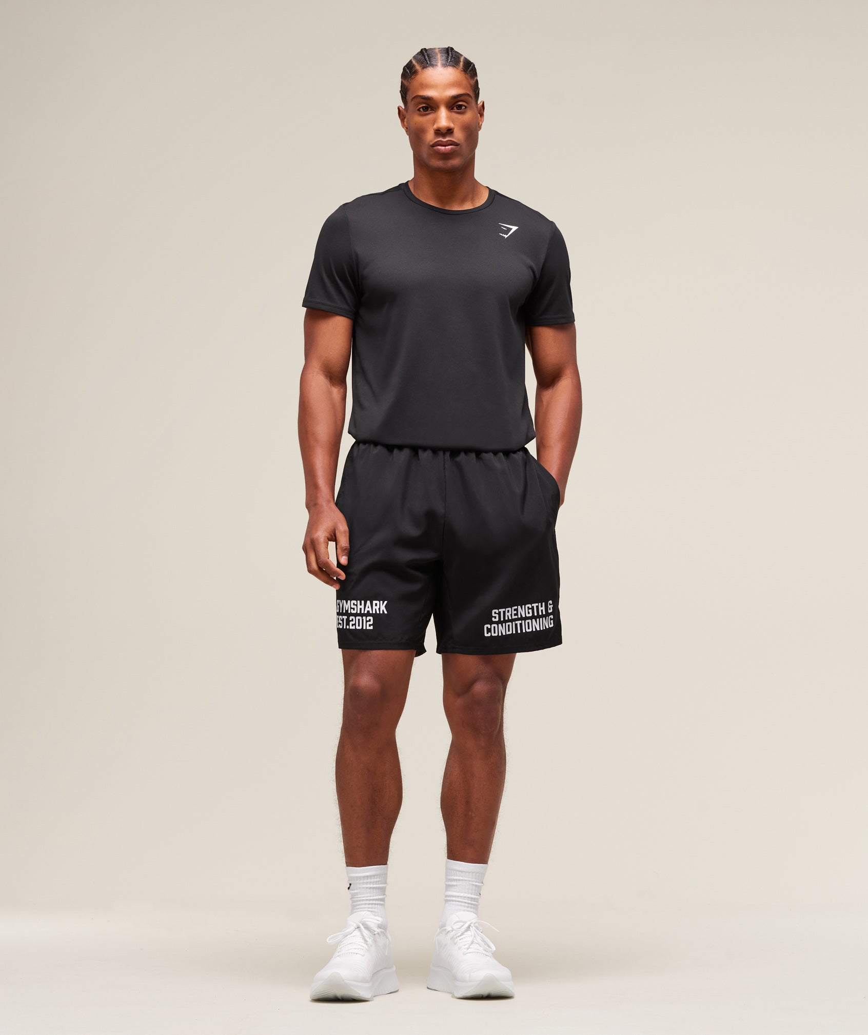 S&C Graphic 7" Shorts Black