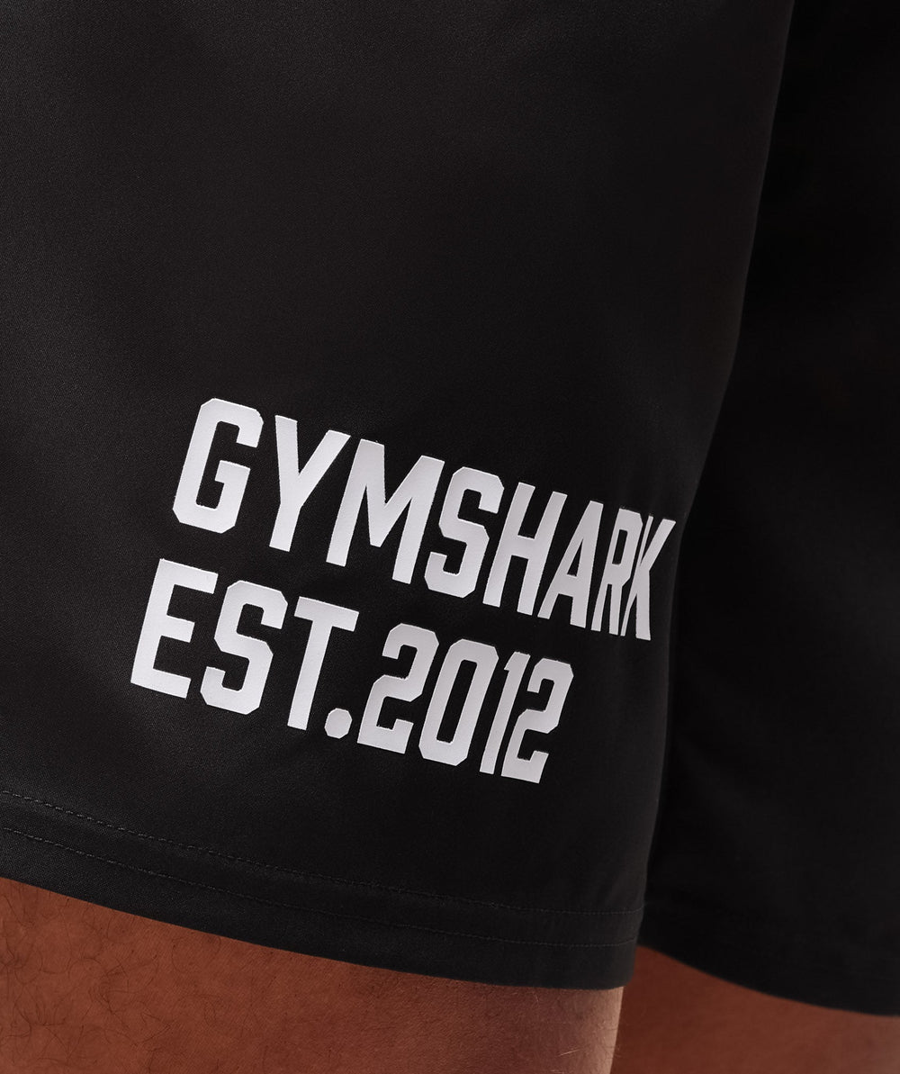 S&C Graphic 7" Shorts Black