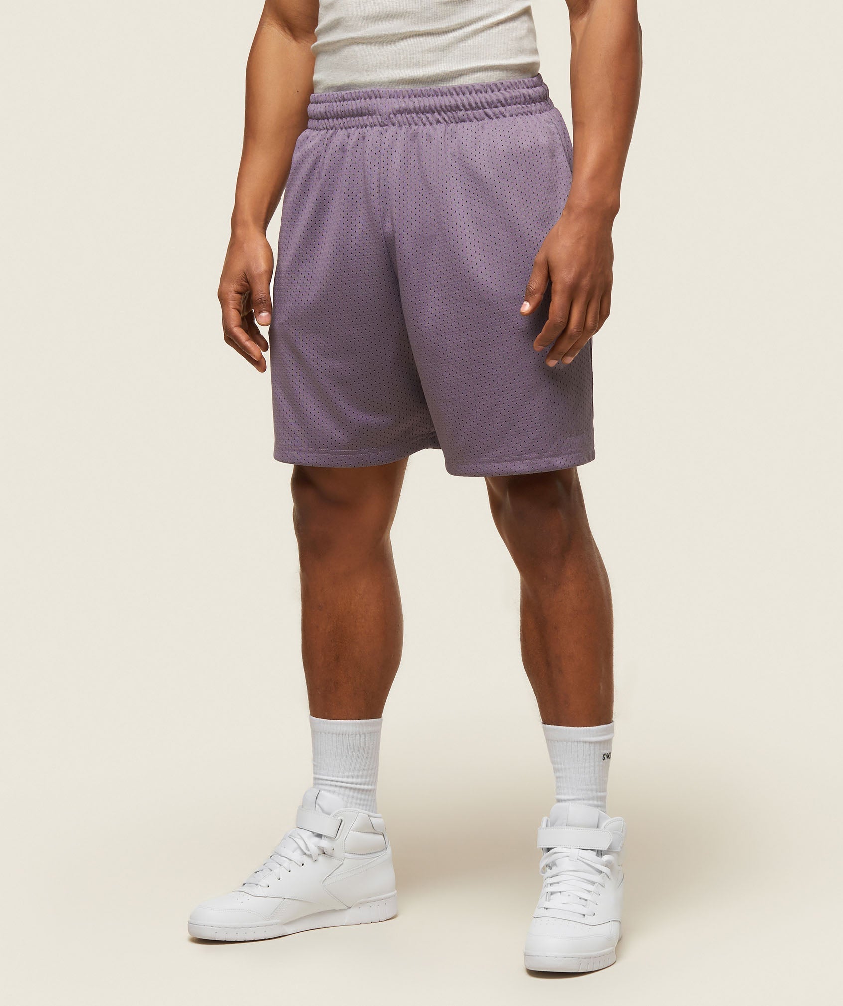 everywear Basketball Shorts Fog Purple