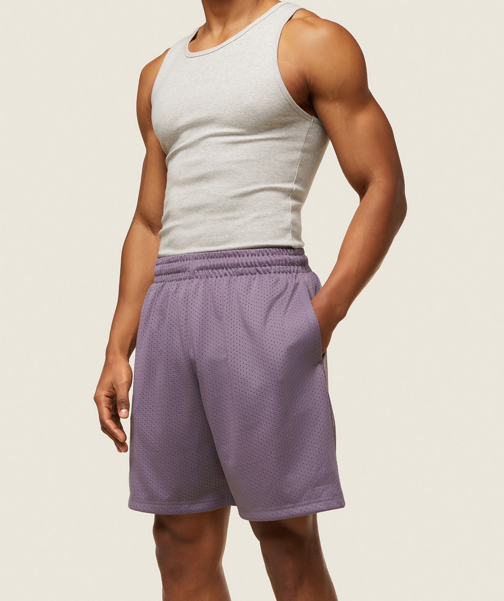 everywear Basketball Shorts Fog Purple