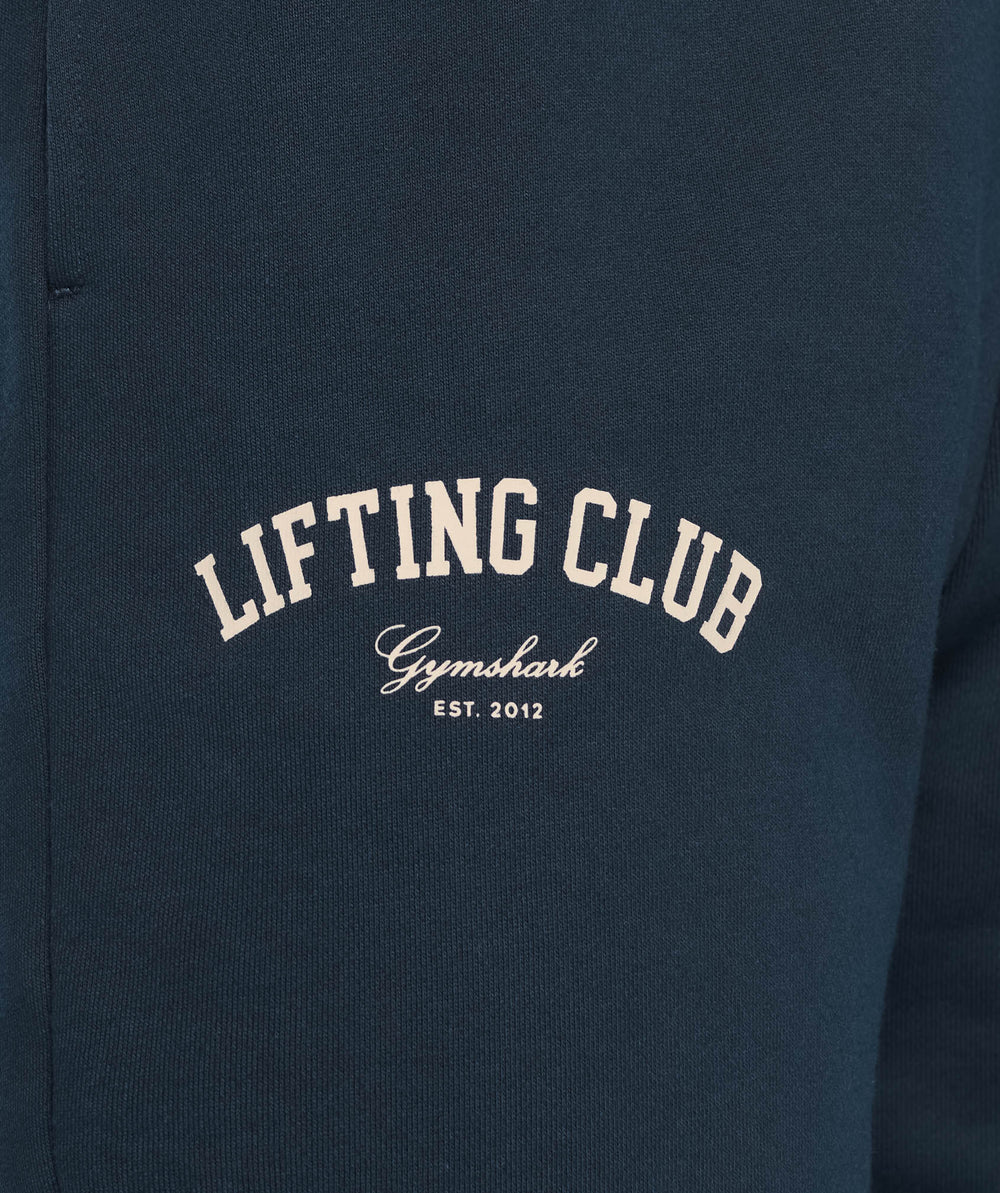 Lifting Club Oversized Joggers Navy