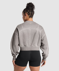 Rest Day Heavyweight Sweatshirt Metal Grey/Asphalt Grey