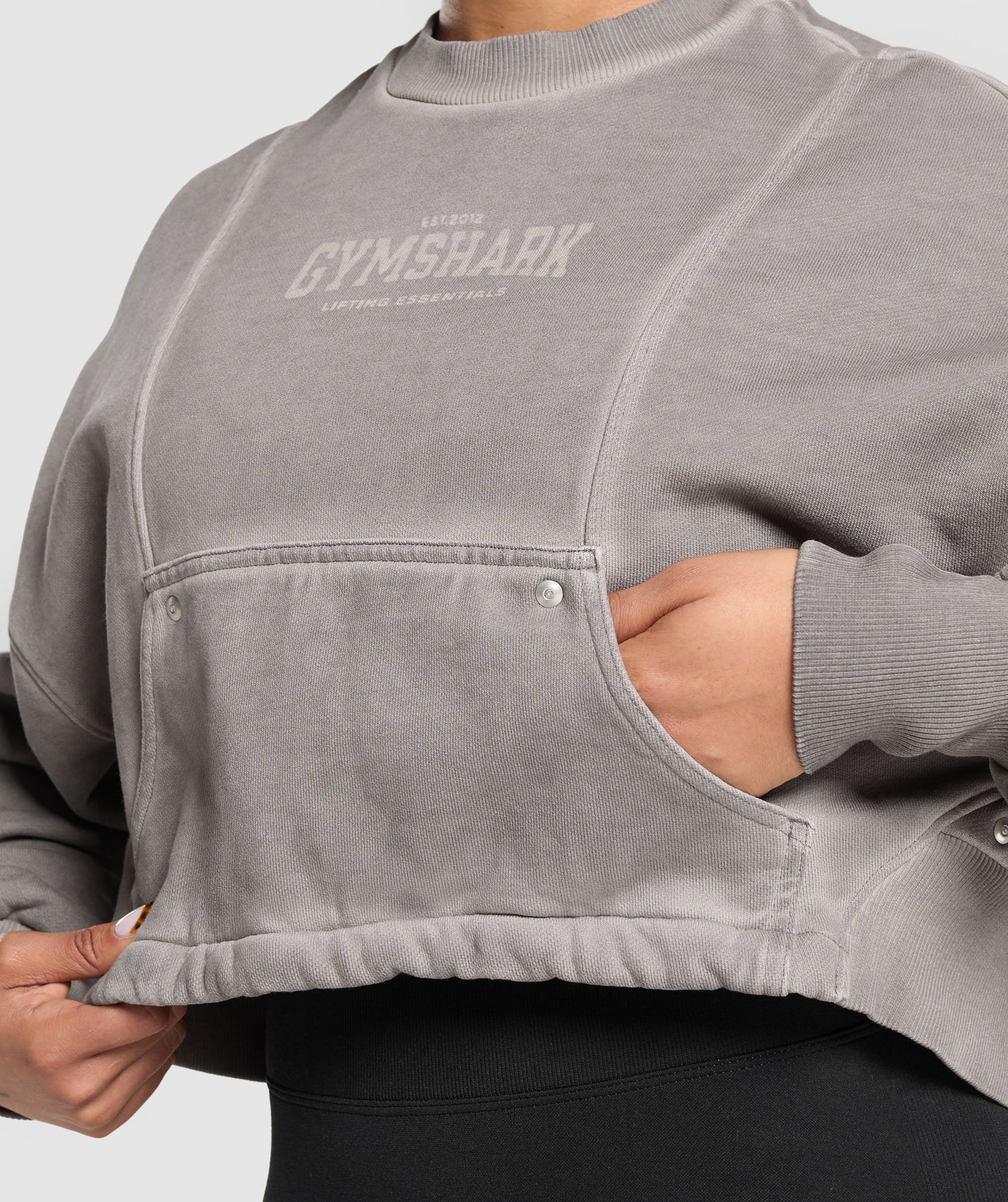 Rest Day Heavyweight Sweatshirt Metal Grey/Asphalt Grey