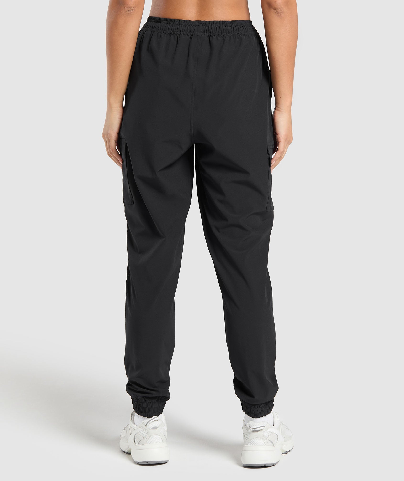 Woven Cargo Pant Black