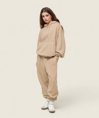 everywear Relaxed Hoodie Deep Beige