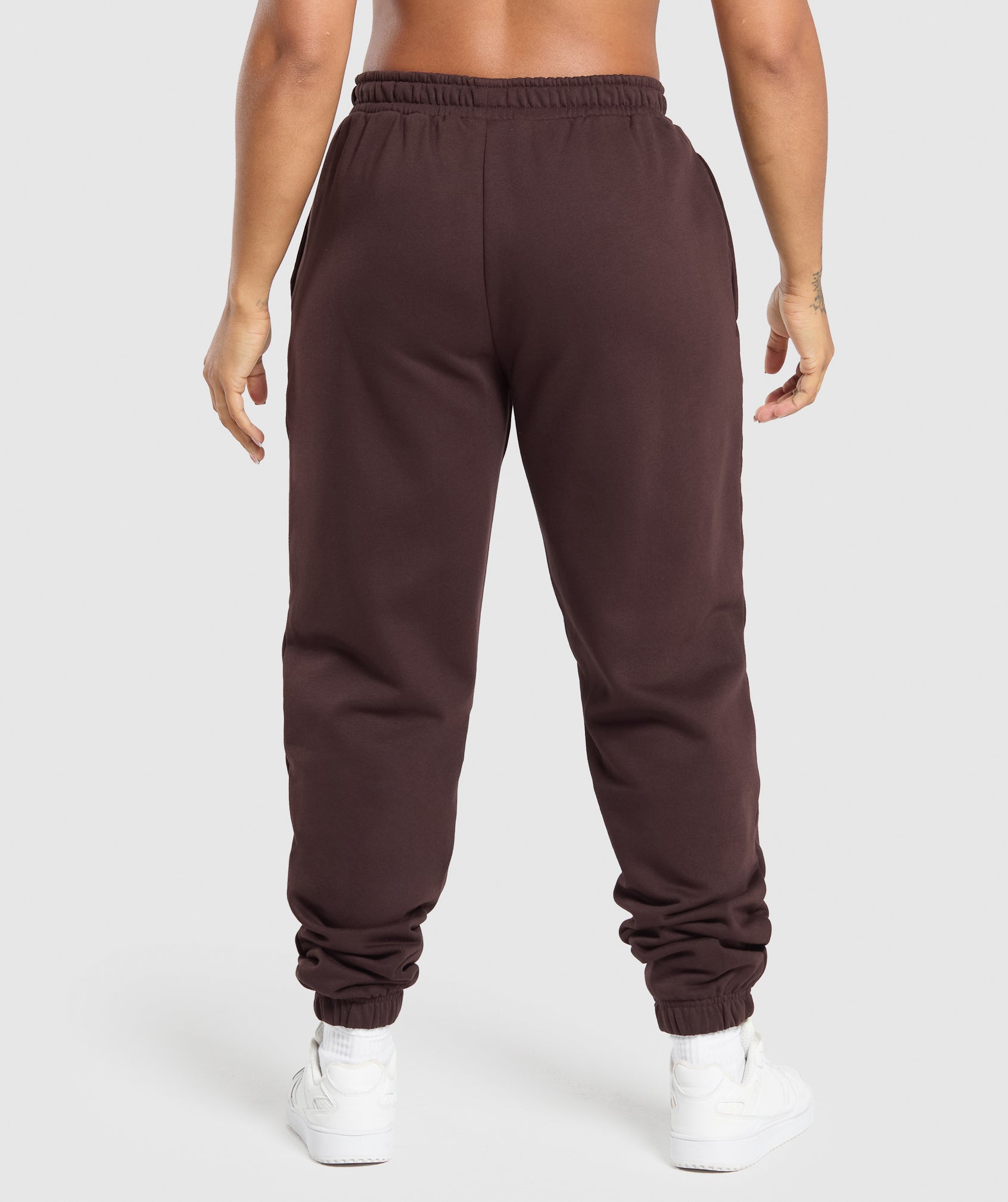 Bulking Season Brushed Joggers Heritage Brown