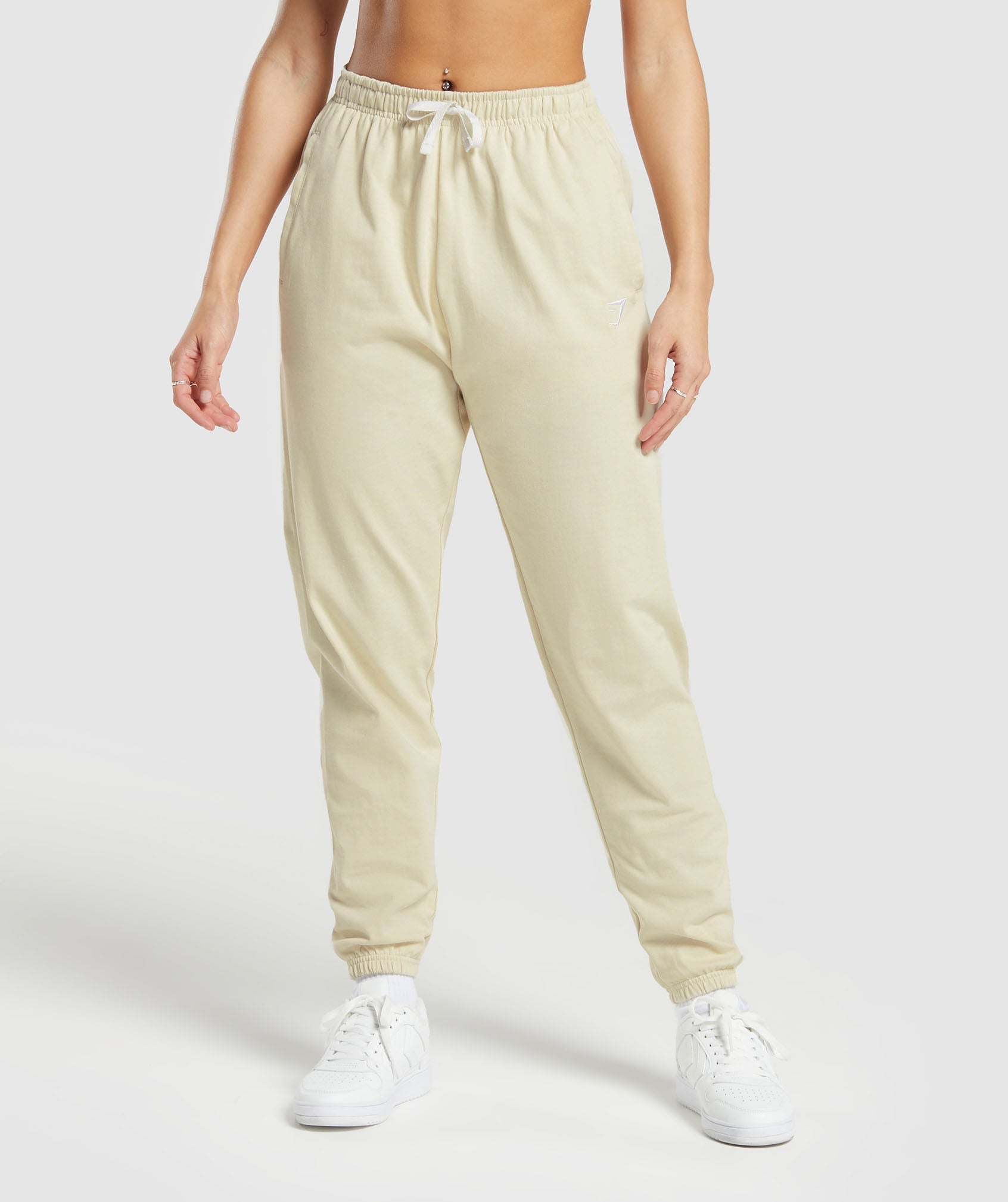 Lifting Lightweight Joggers Ecru White