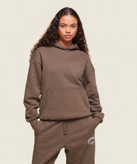 Phys Ed Logo Hoodie Penny Brown