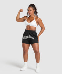 Strength Department Graphic Shorts Black