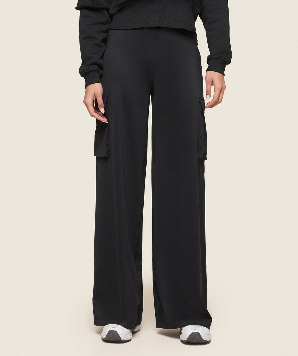 GS x Leana Deeb Flared Pants Black
