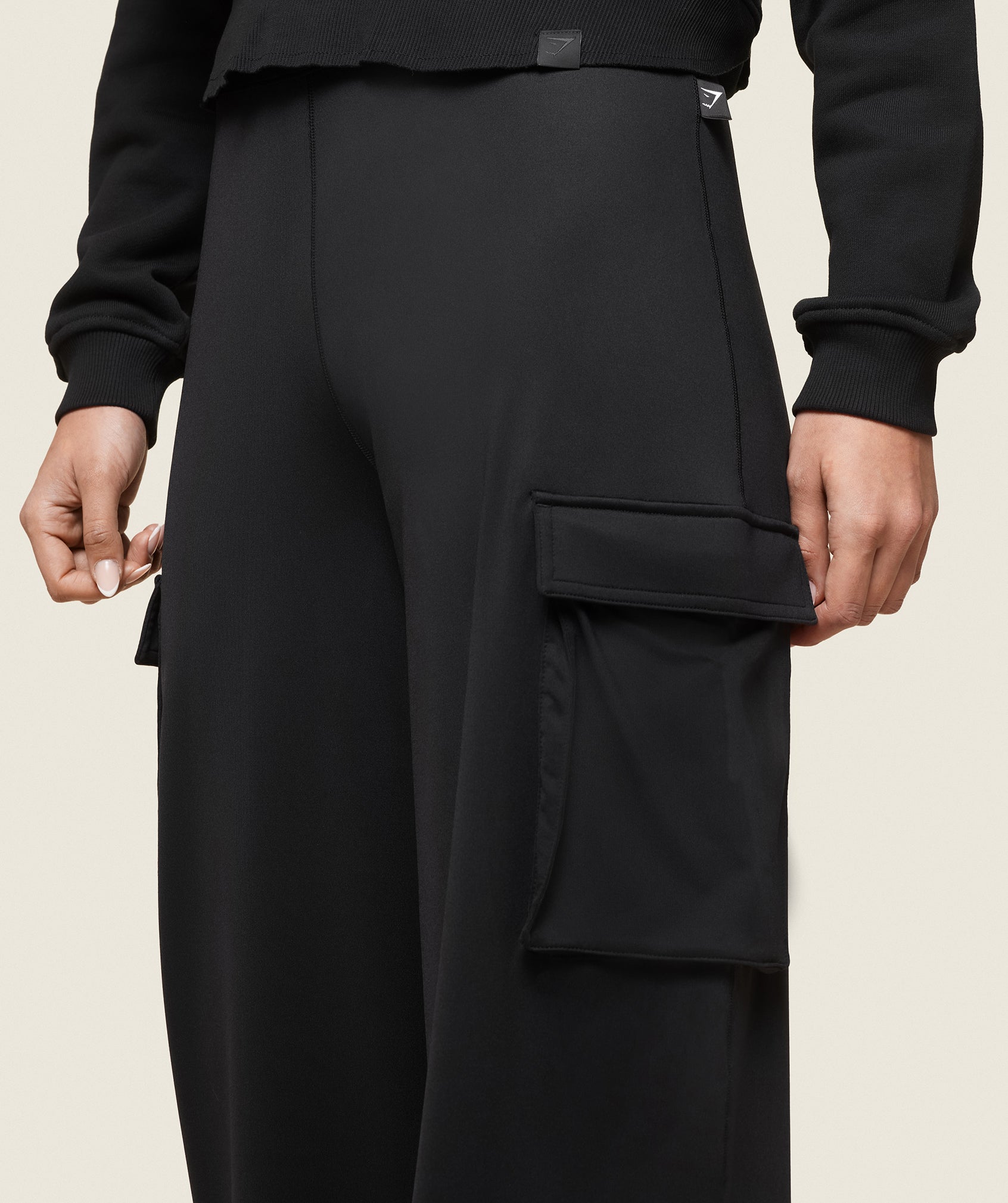 GS x Leana Deeb Flared Pants Black