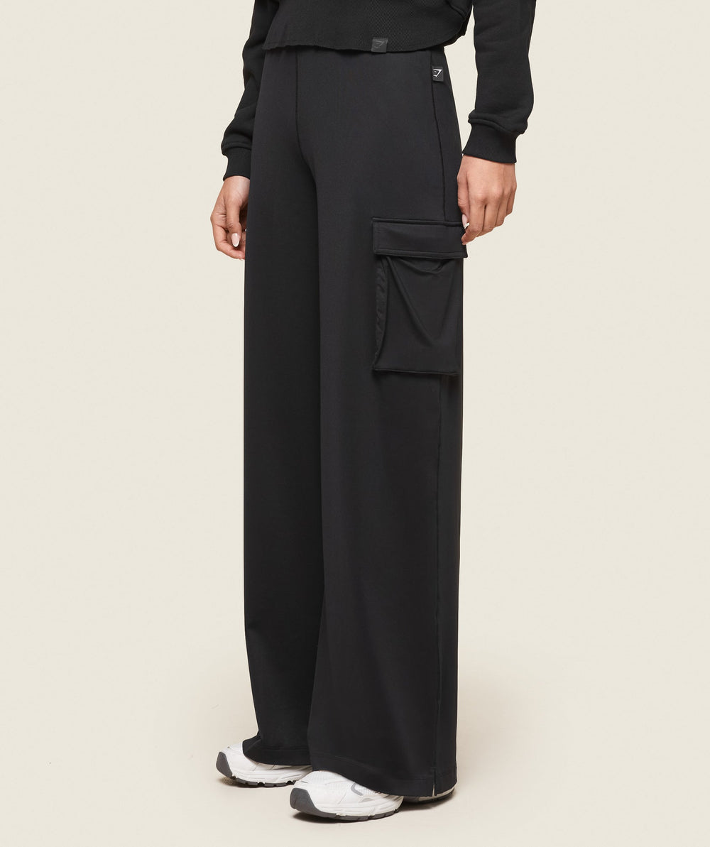 GS x Leana Deeb Flared Pants Black