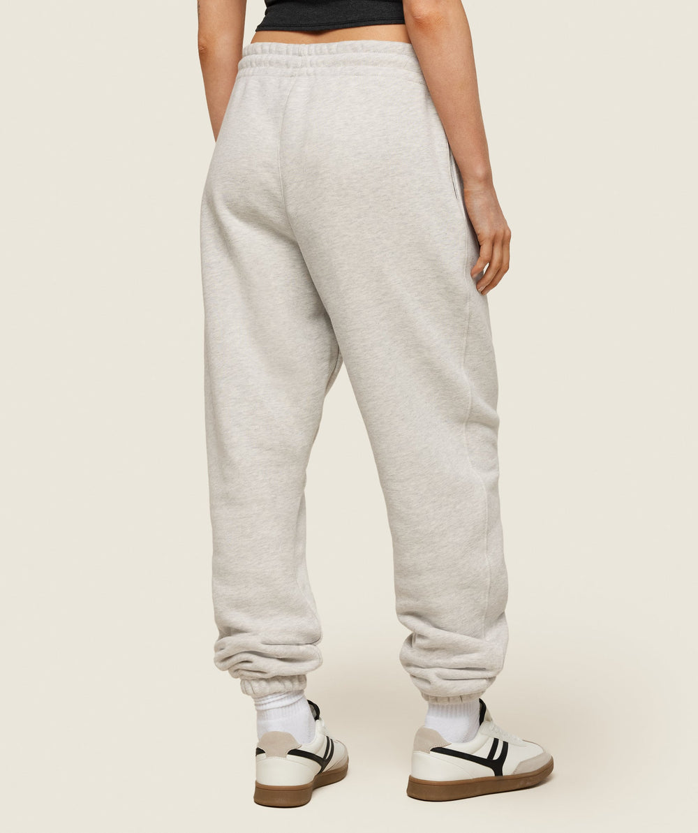 Phys Ed Logo Sweatpants Light Grey Marl