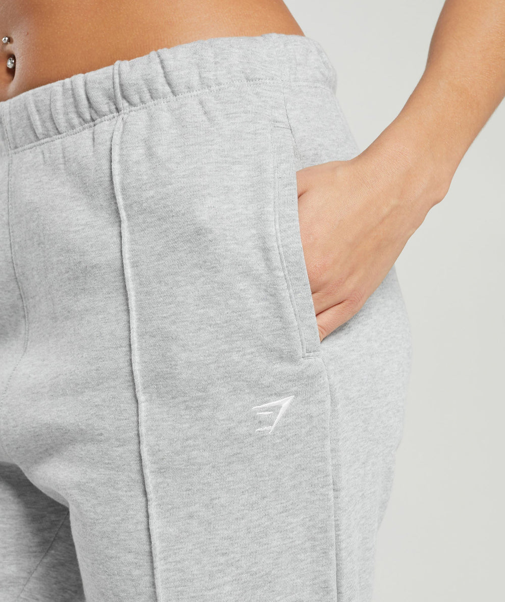 Lifting Straight Leg Joggers Light Grey Core Marl