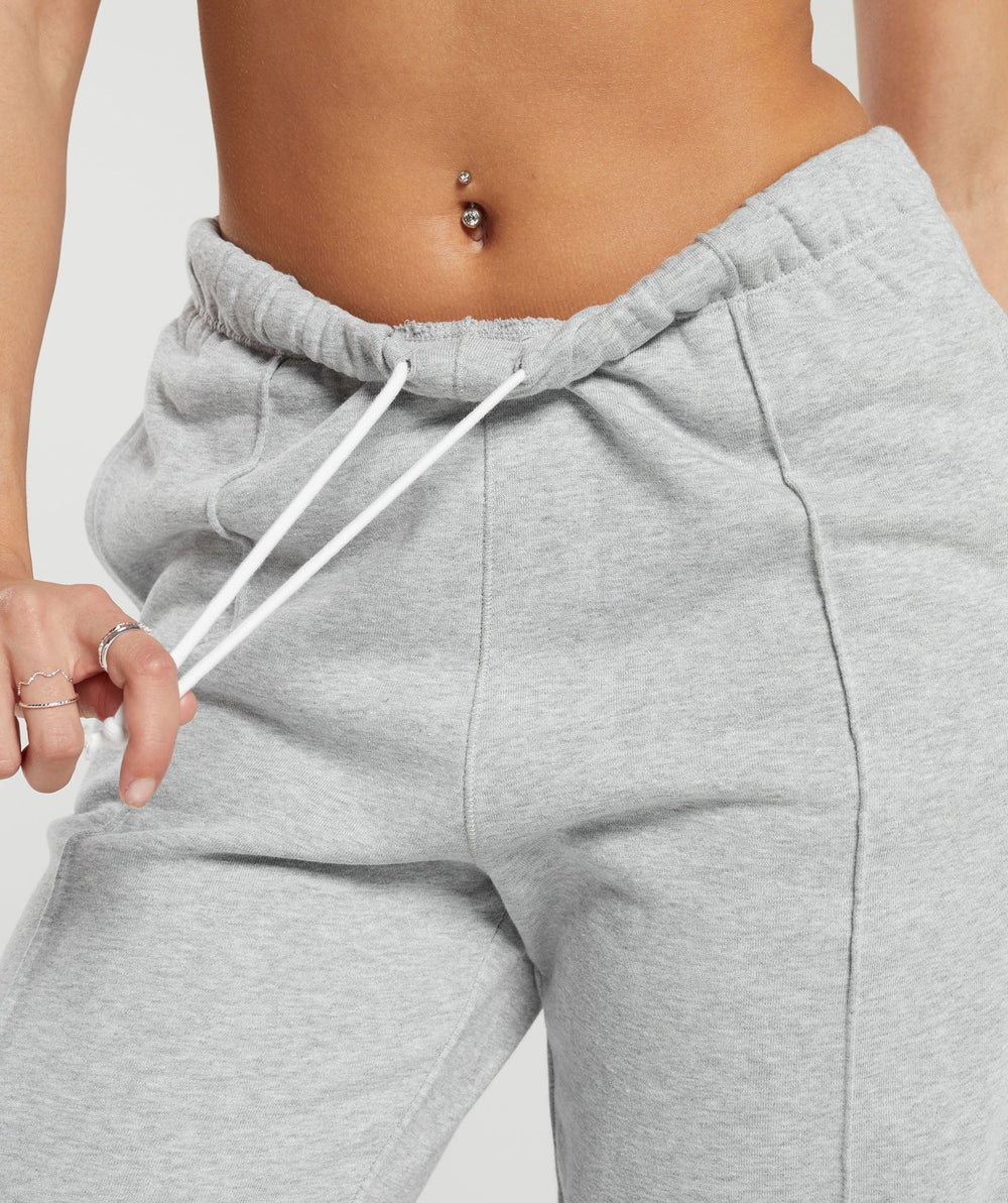 Lifting Straight Leg Joggers Light Grey Core Marl