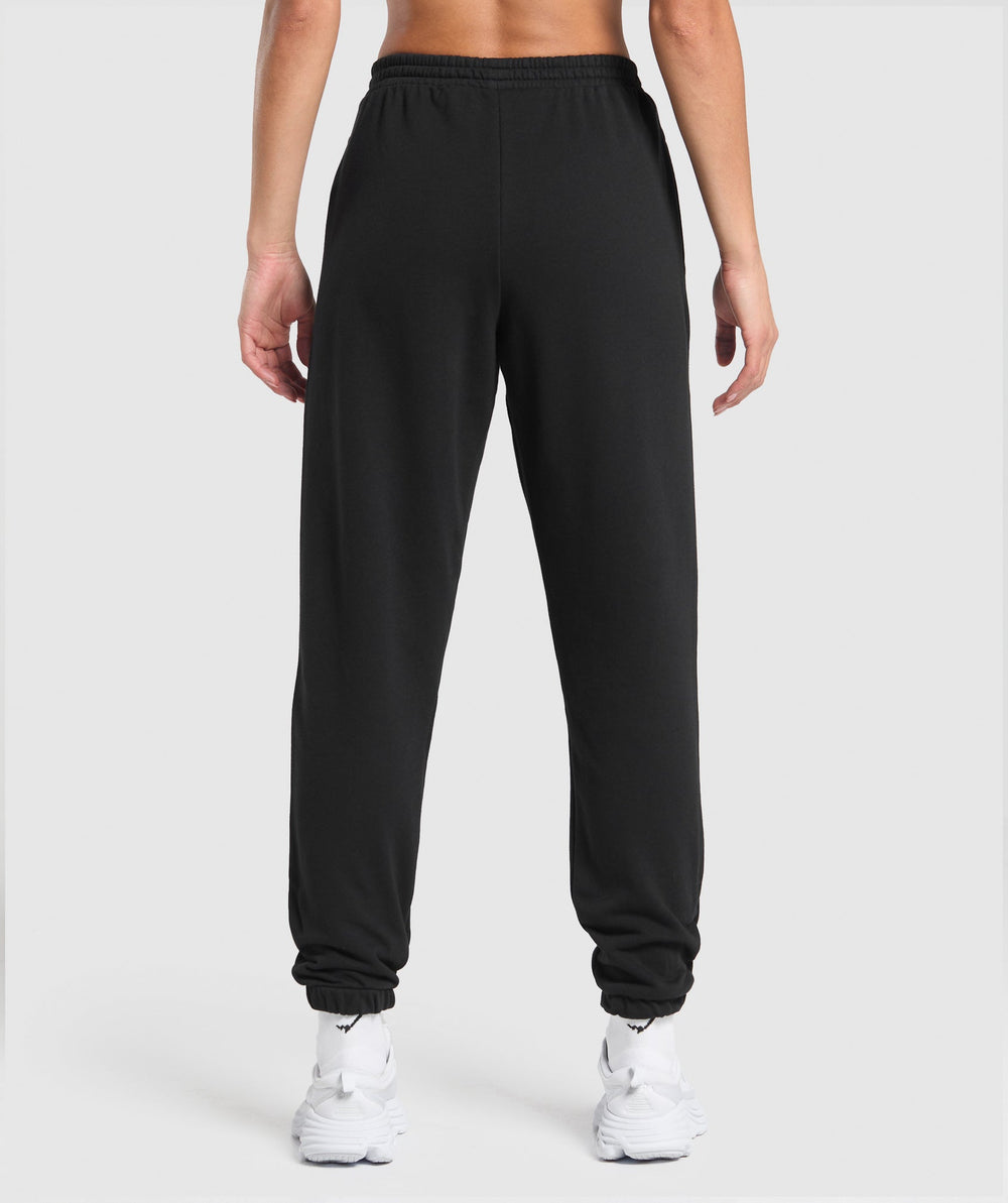 Running Graphic Joggers Black