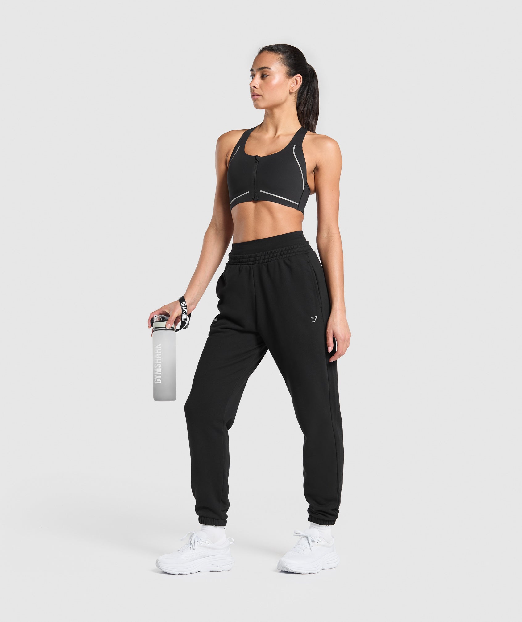 Running Graphic Joggers Black