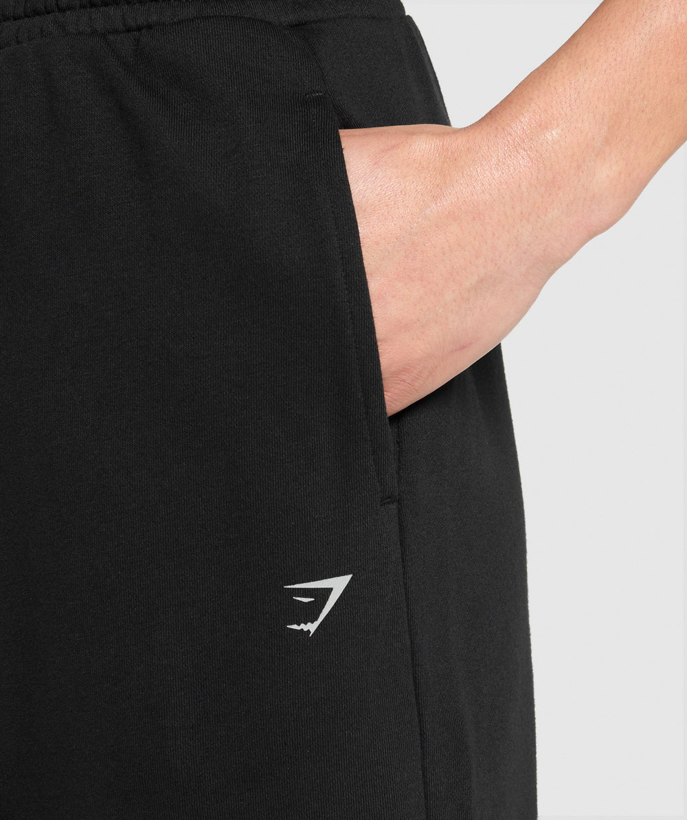 Running Graphic Joggers Black