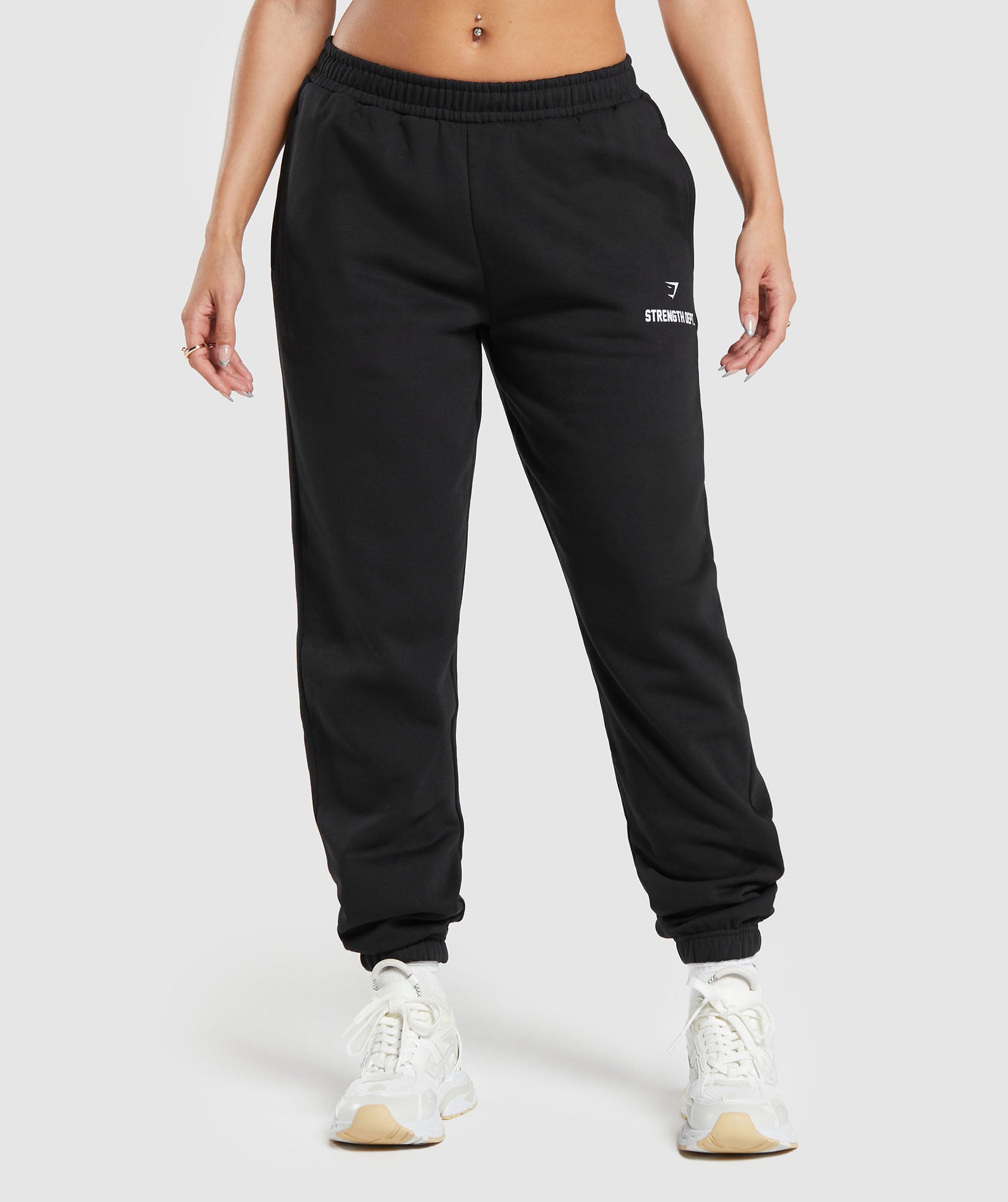 Strength Department Graphic Joggers Black