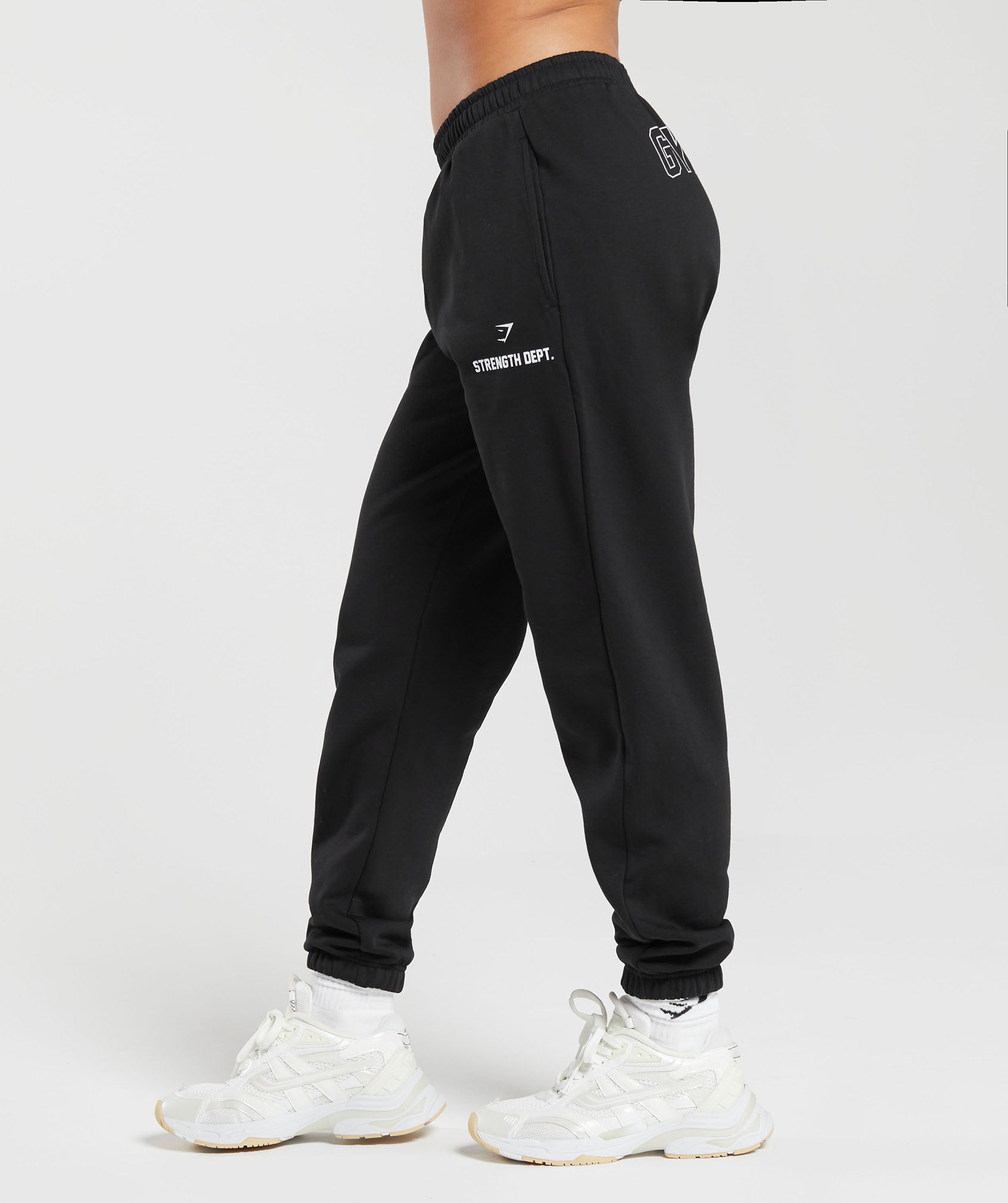 Strength Department Graphic Joggers Black