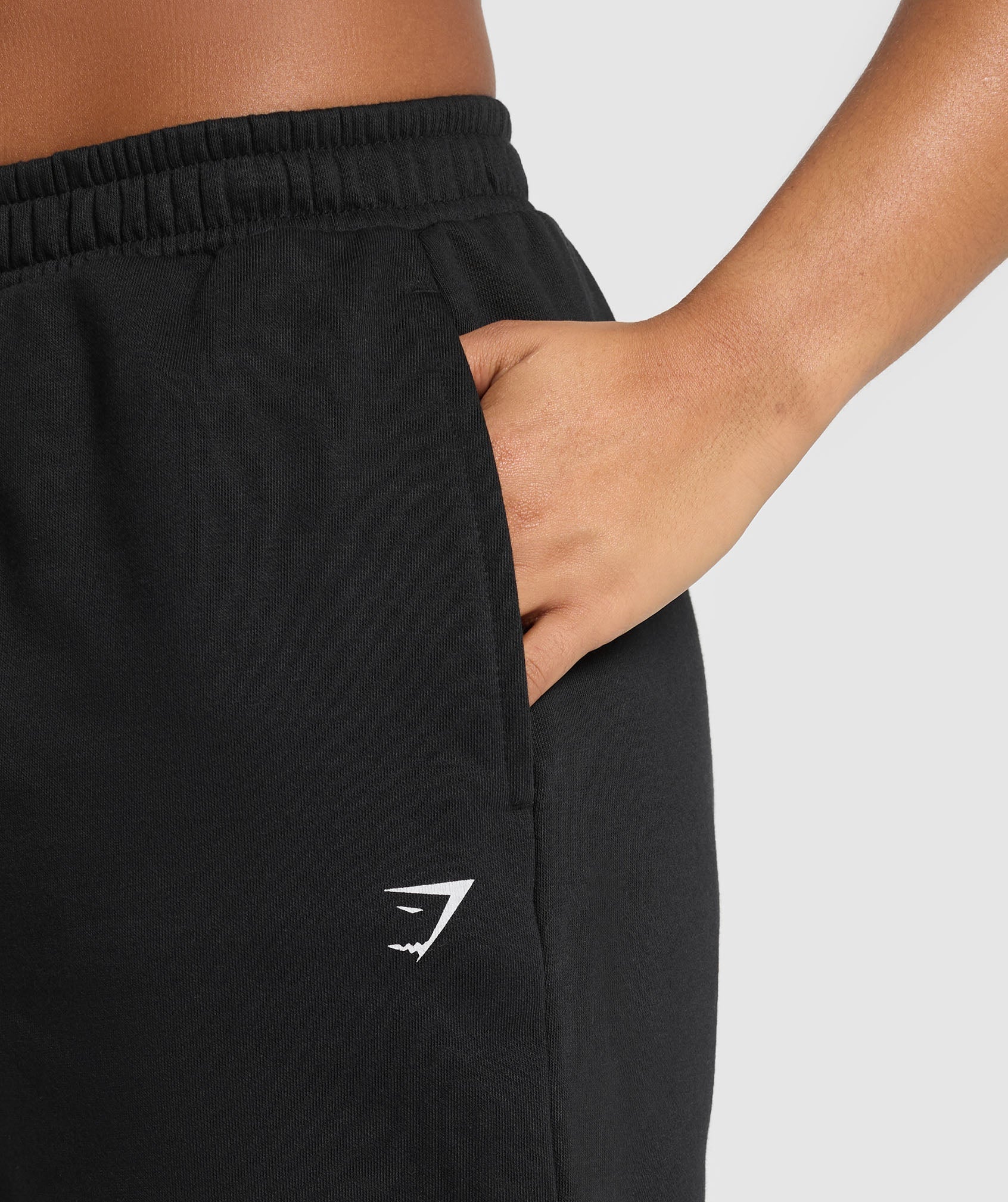 Graphic Reaper Oversized Joggers Black