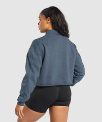 Premium Legacy Sweatshirt Heavy Blue