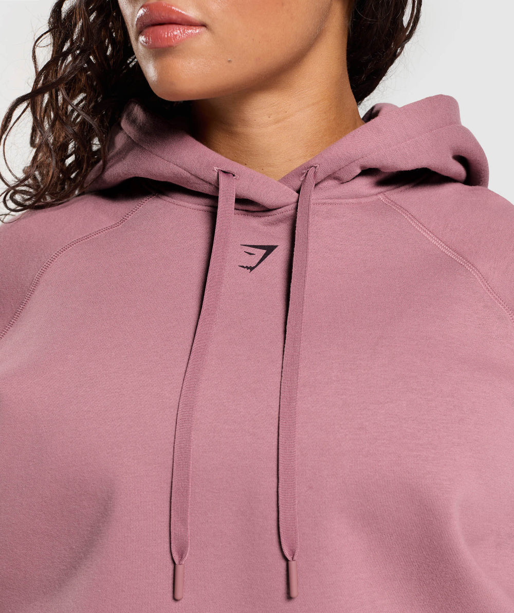 Gritty Muscle Mommy Graphic Hoodie Calm Pink