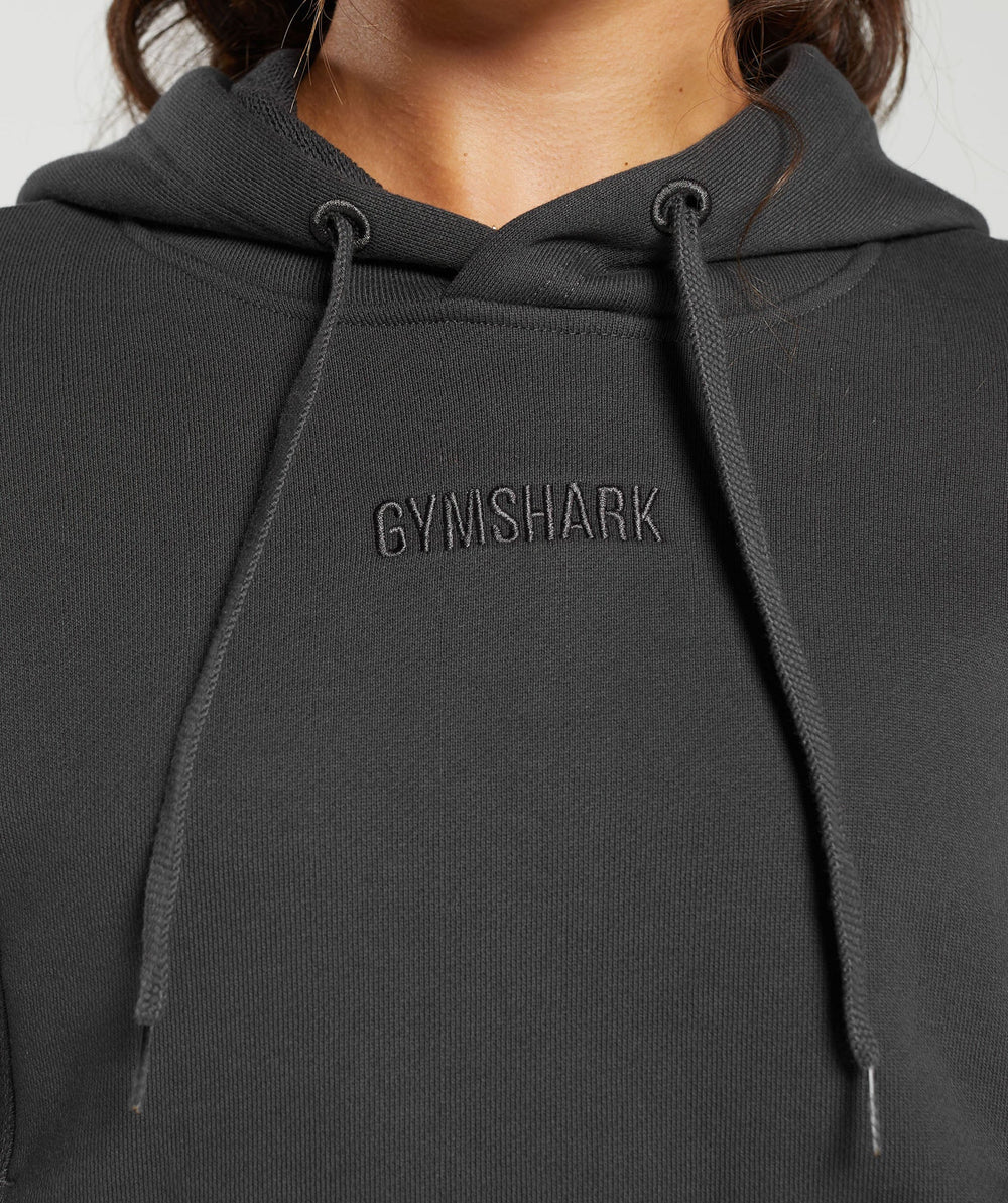 Heavyweight Loopback Sweat Hoodie Asphalt Grey