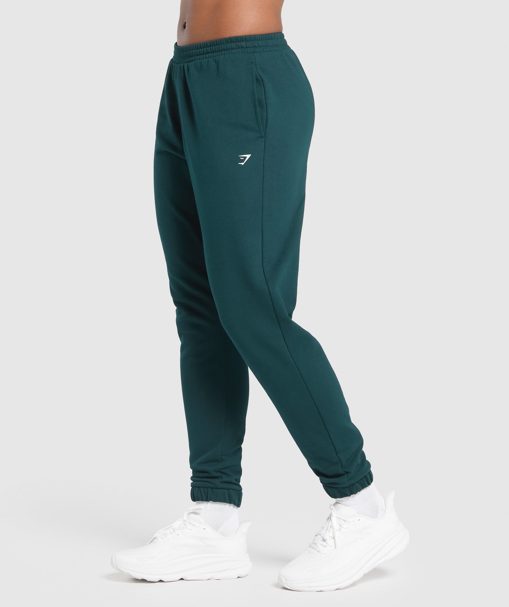Running Graphic Joggers Strong Teal