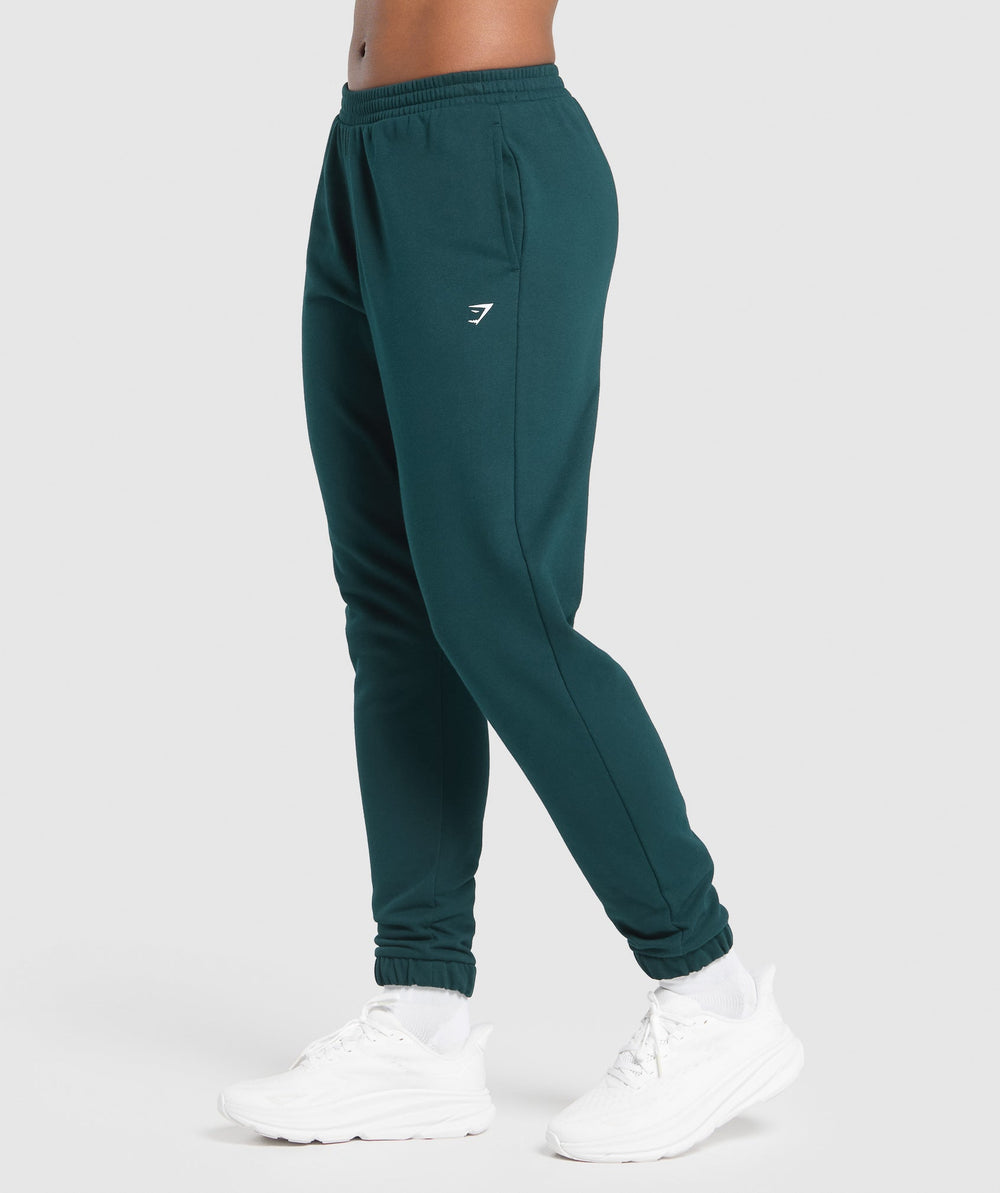 Running Graphic Joggers Strong Teal