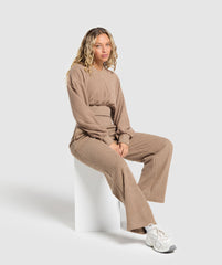 Cord Flared Trousers Soul Brown