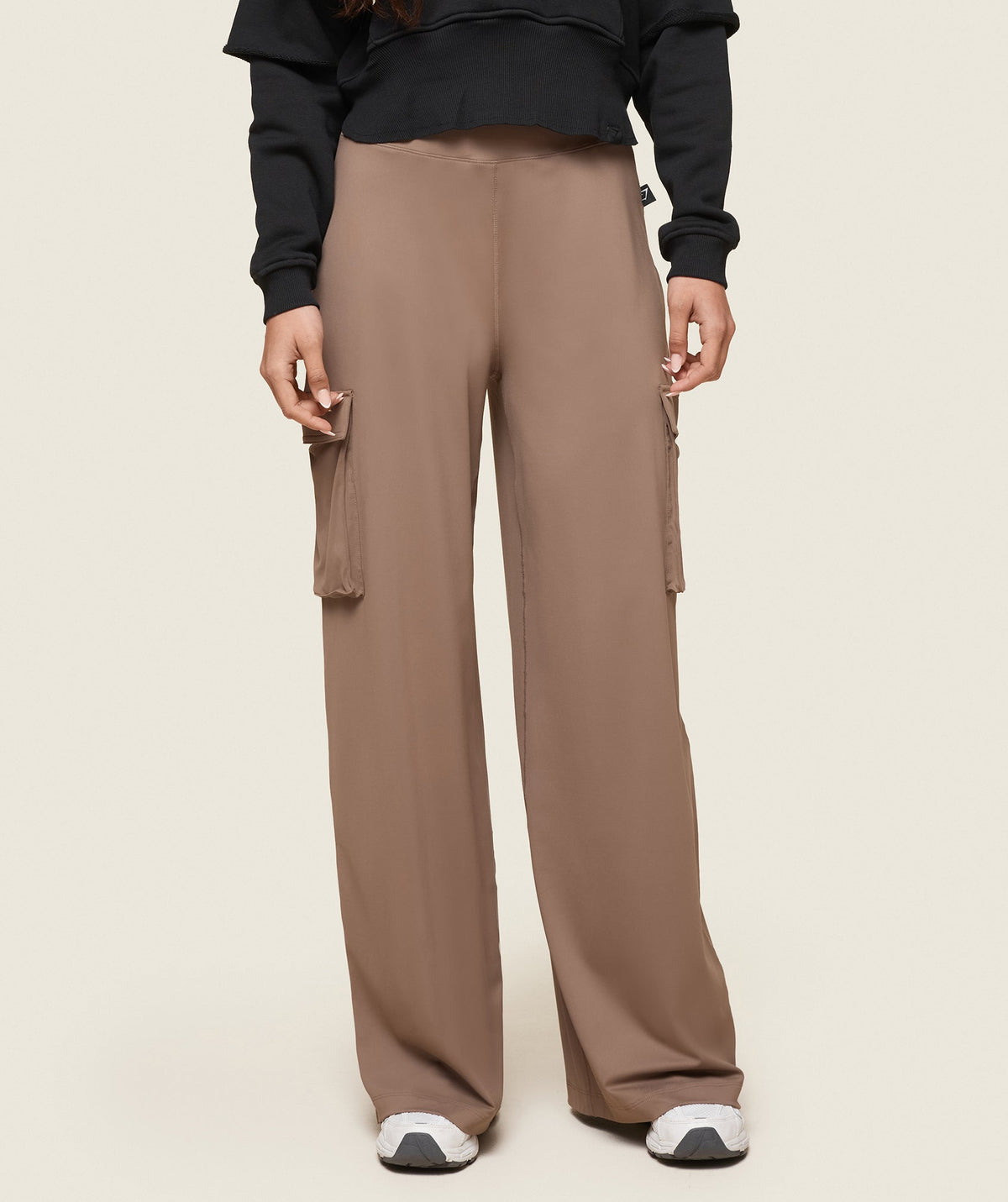 GS x Leana Deeb Flared Pants Soul Brown
