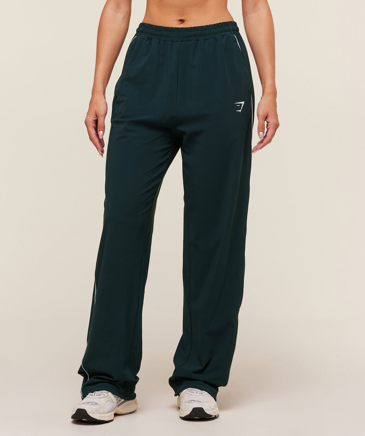 Stitch Feature Woven Pant Deep Petrol Blue/Smoke Blue