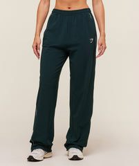 Stitch Feature Woven Pant Deep Petrol Blue/Smoke Blue