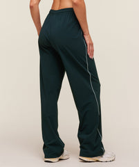 Stitch Feature Woven Pant Deep Petrol Blue/Smoke Blue