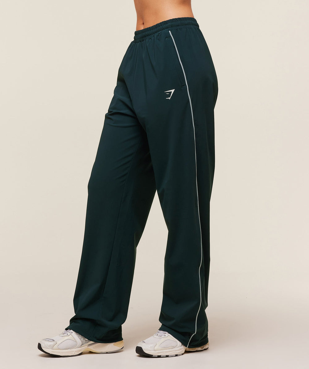 Stitch Feature Woven Pant Deep Petrol Blue/Smoke Blue