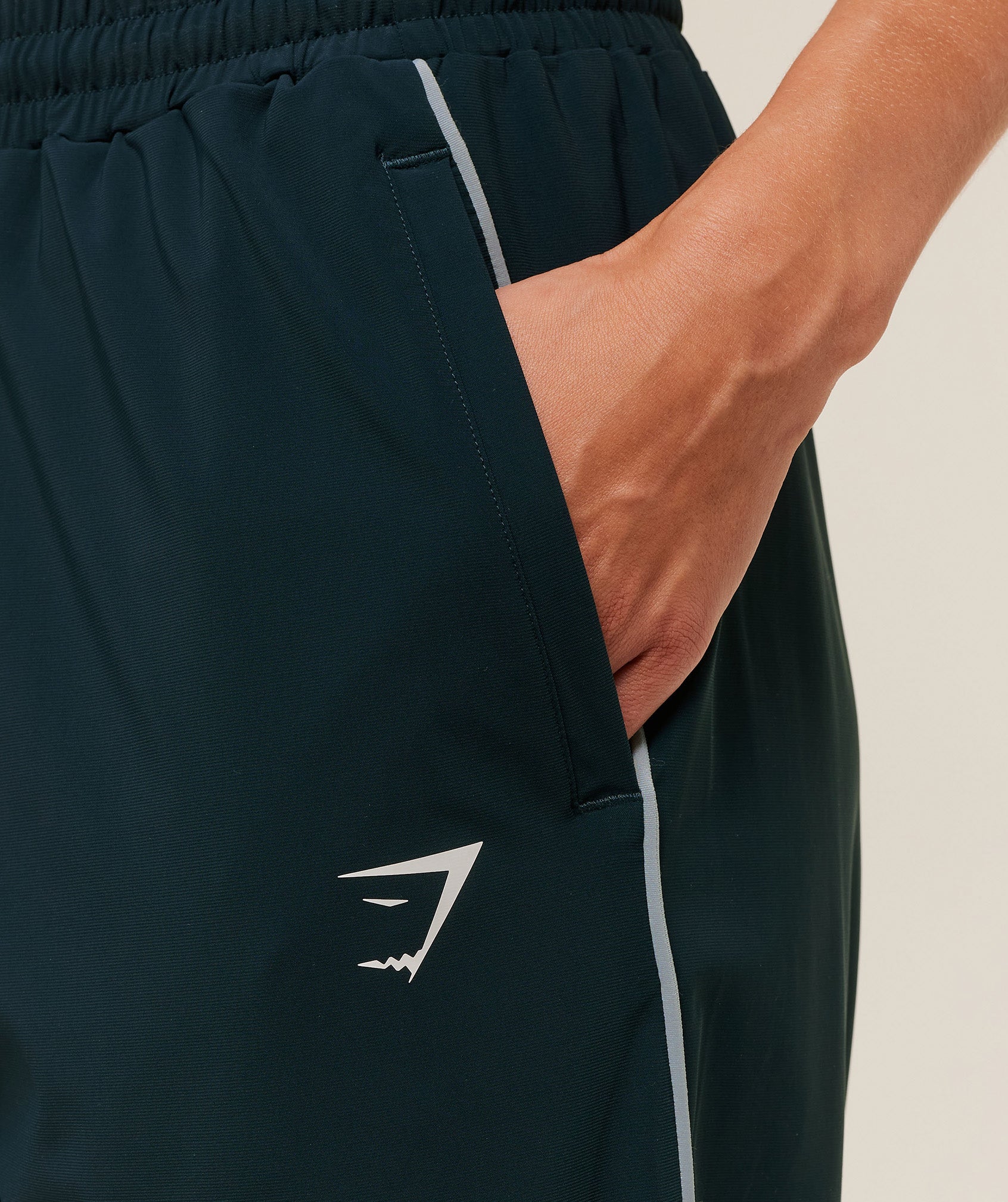 Stitch Feature Woven Pant Deep Petrol Blue/Smoke Blue