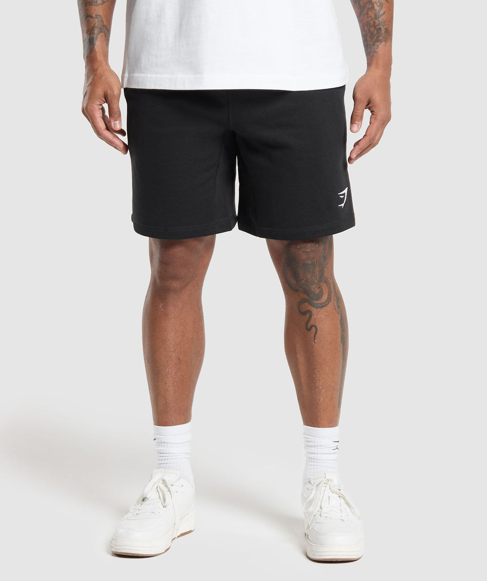 Crest 9" Shorts Black
