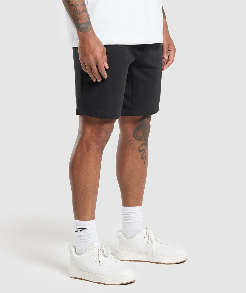 Crest 9" Shorts Black