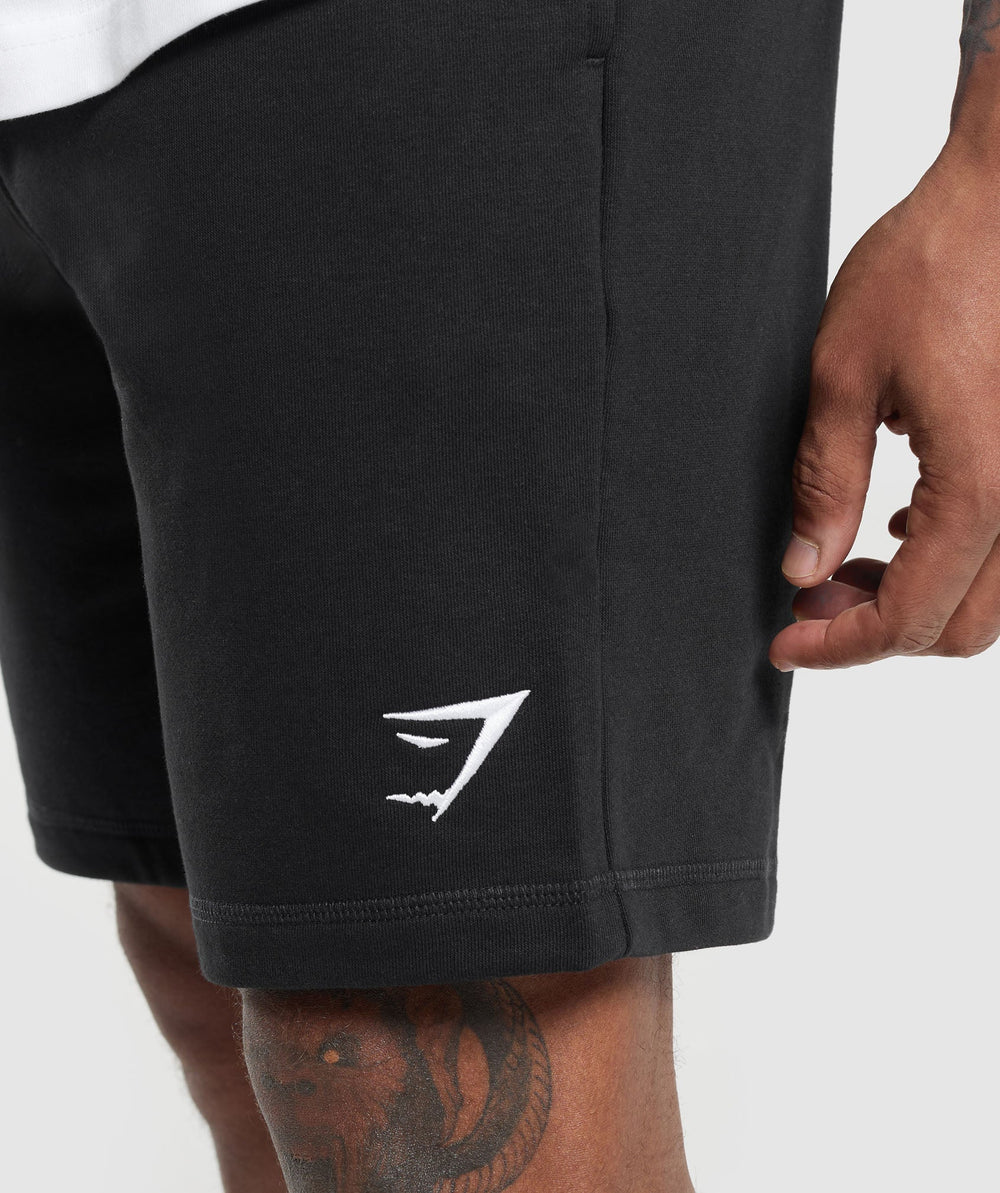 Crest 9" Shorts Black