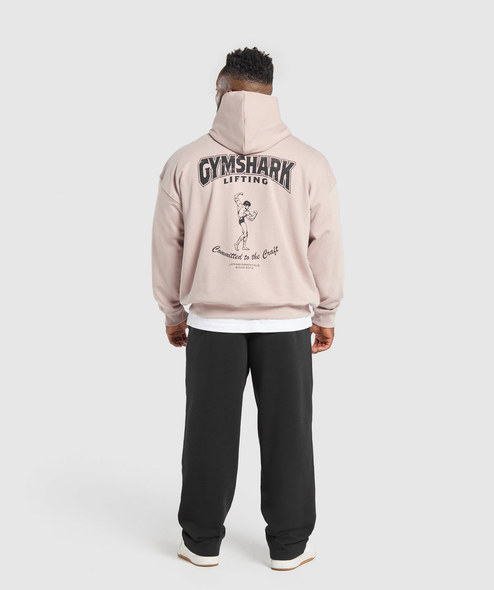 Committed to the Craft Hoodie Muted Pink
