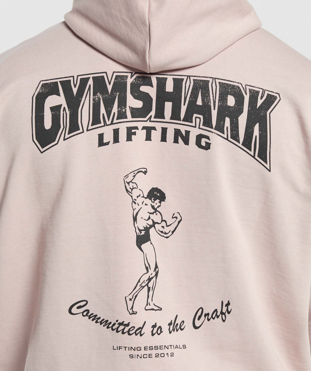 Committed to the Craft Hoodie Muted Pink