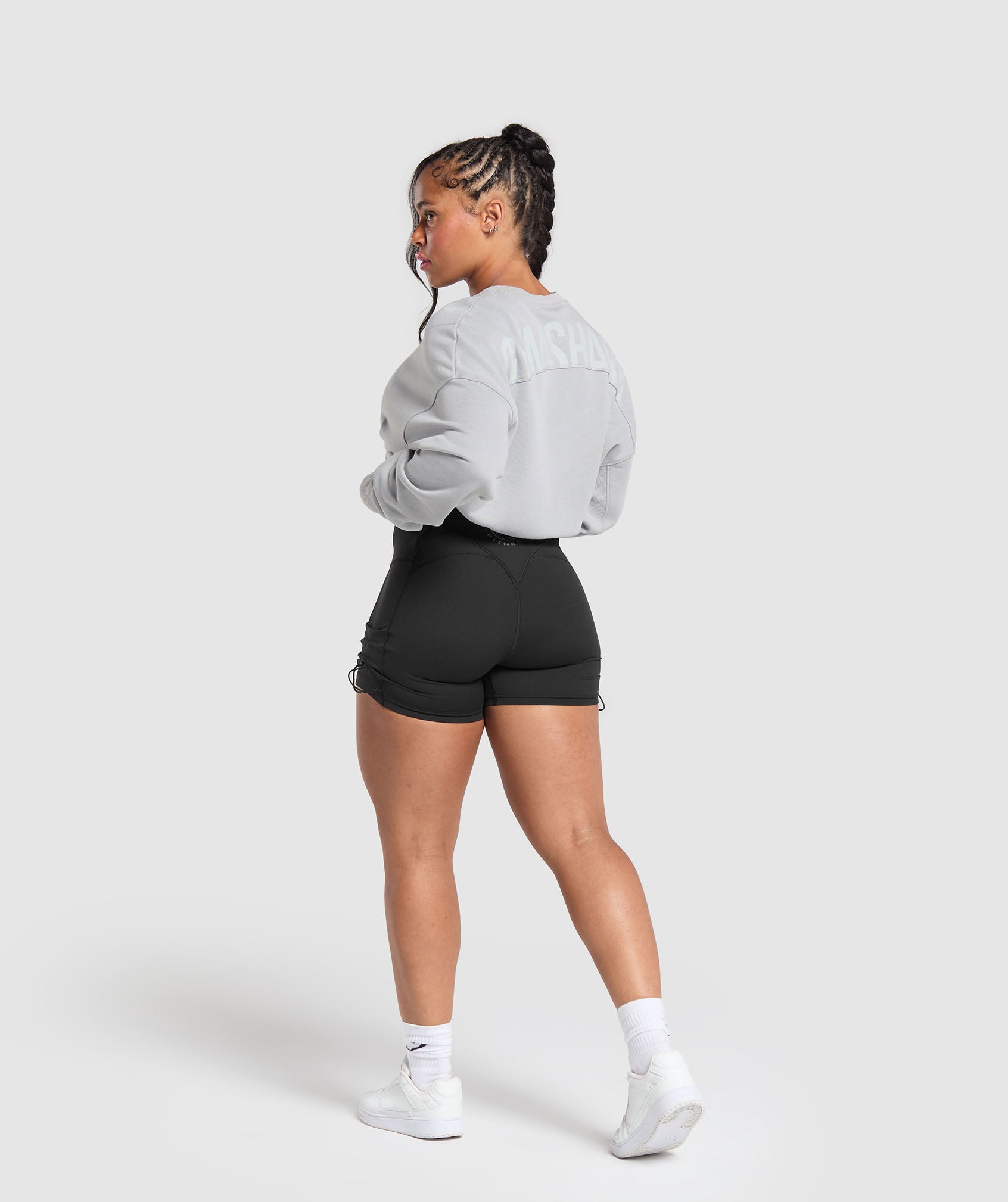 Power Washed Sweatshirt Silver Grey