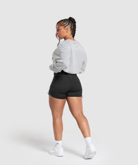 Power Washed Sweatshirt Silver Grey