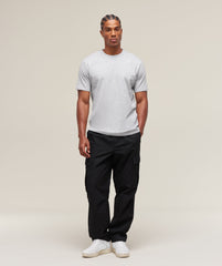 Crest T-Shirt Light Grey Marl